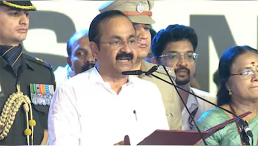 Headline VD Satheesan takes oath as Kerala CM